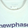 Sacai サカイ 20-0166S newphase ロゴプリント 半袖 Tシャツ コットン 日本製 ホワイト系 1【中古】