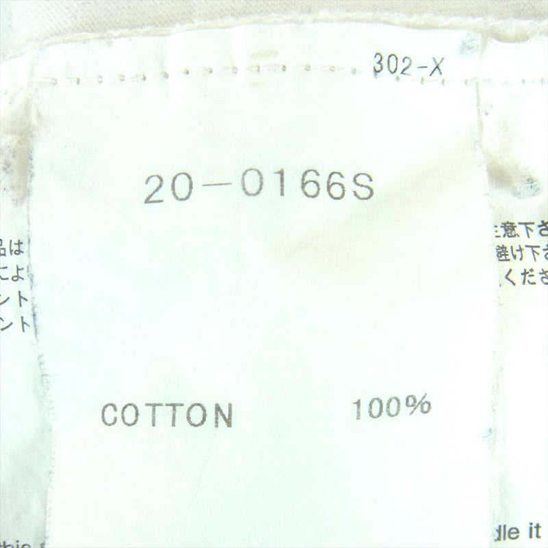 Sacai サカイ 20-0166S newphase ロゴプリント 半袖 Tシャツ コットン 日本製 ホワイト系 1【中古】