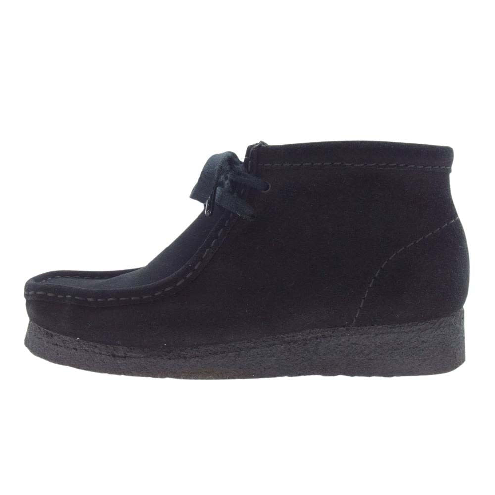 Clarks クラークス 261555214045 Wallabee ワラビー ブーツ ブラック系 23.5cm【中古】