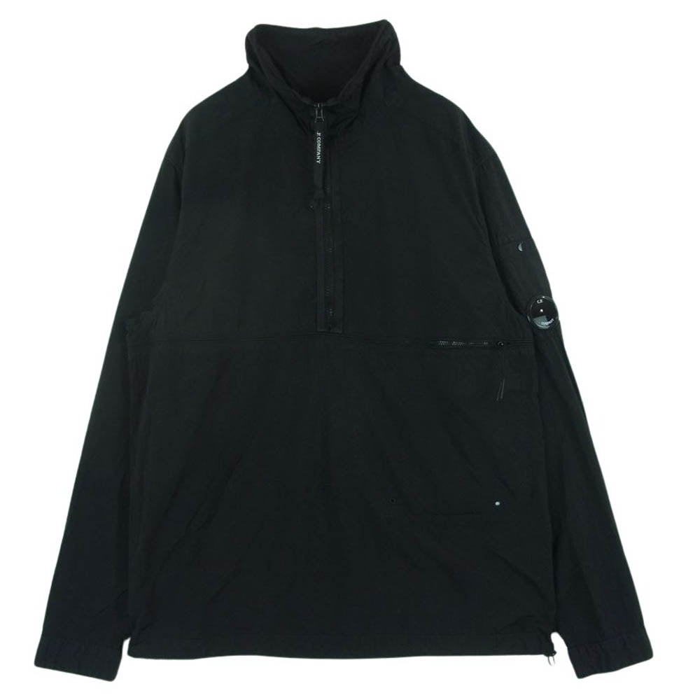 C.P.Company シーピーカンパニー 22SS プルオーバー ハーフジップ ナイロン ジャケット 12CMOS241A 005660G ブラック系 M【中古】