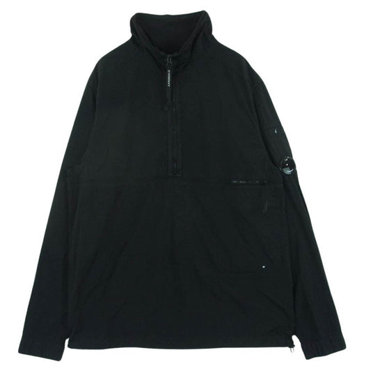 C.P.Company シーピーカンパニー 22SS プルオーバー ハーフジップ ナイロン ジャケット 12CMOS241A 005660G ブラック系 M【中古】
