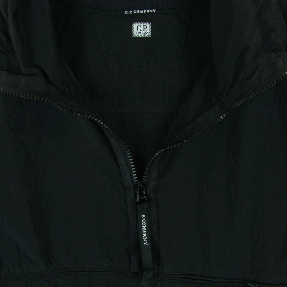 C.P.Company シーピーカンパニー 22SS プルオーバー ハーフジップ ナイロン ジャケット 12CMOS241A 005660G ブラック系 M【中古】