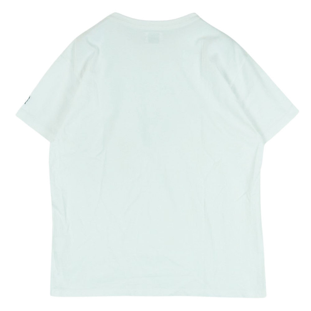 RATS ラッツ T.R.R.R. イーグル プリント 半袖 TEE Ｔシャツ コットン 日本製 ホワイト系 M【中古】