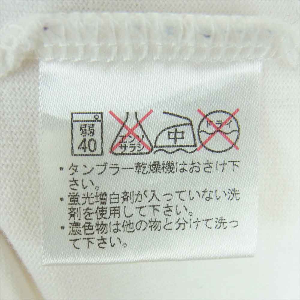 CALEE キャリー HICHOPPER13 ハイチョッパー13 半袖 Ｔシャツ コットン 日本製 ホワイト系 M【中古】