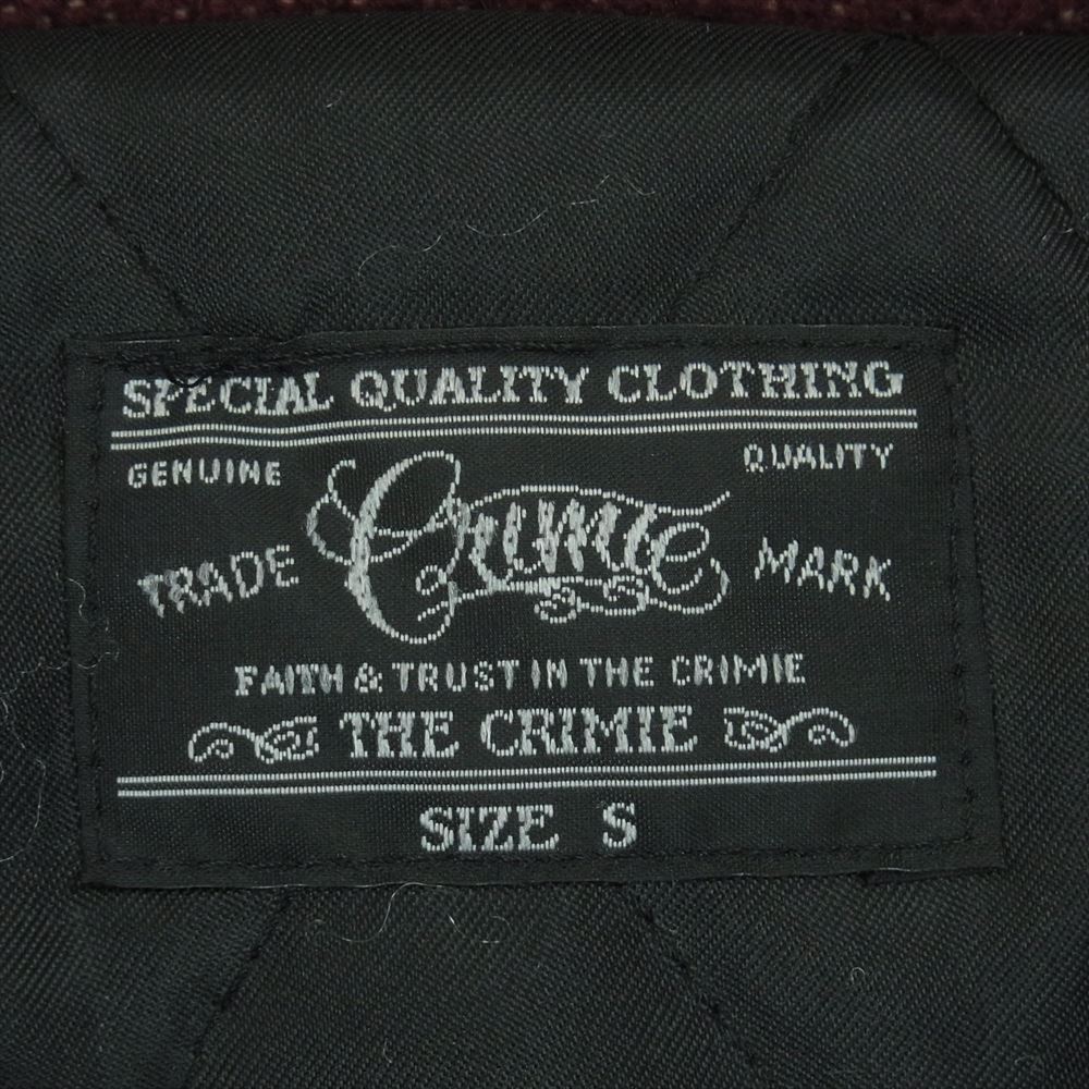 CRIMIE クライミー サラペ柄 ウール フード ジャケット 日本製 マルチカラー系 ベージュ系 S【中古】