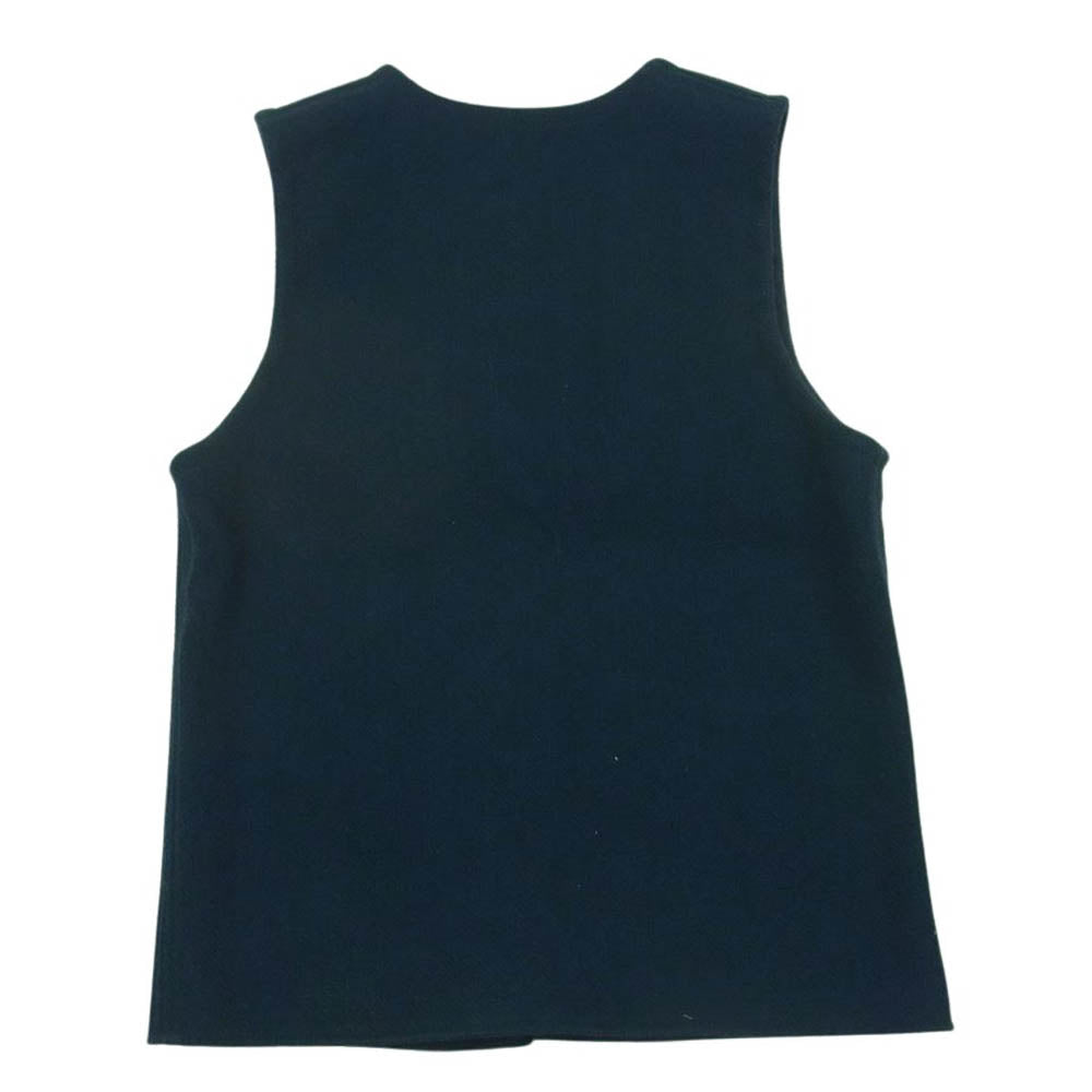 COOTIE クーティー BAJA VEST フラワー コンチョ付 バハ ベスト コットン 日本製 ダークネイビー系 M【中古】