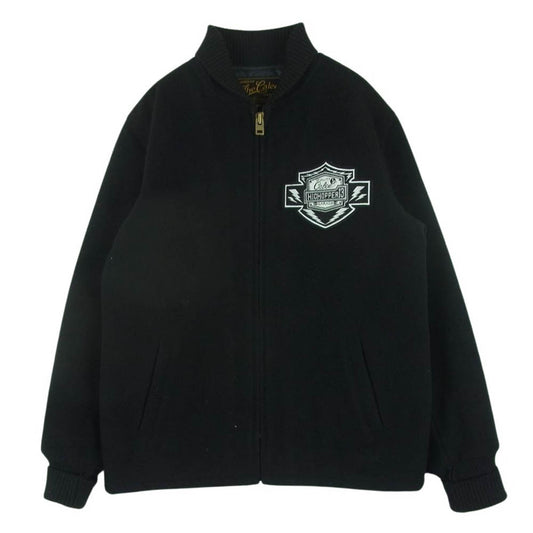 CALEE キャリー HICHOPPER13 ハイチョッパー13 ウール ファラオ ジャケット スタジャン ブラック系 M【中古】