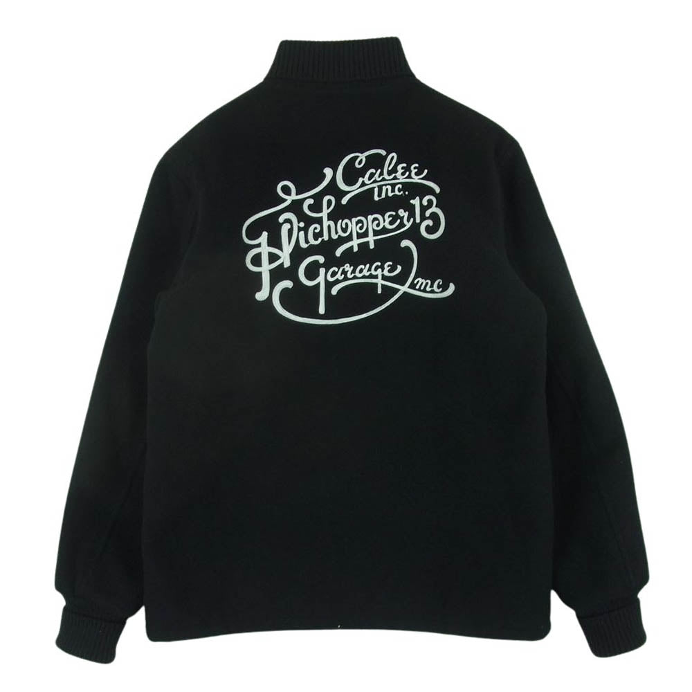CALEE キャリー HICHOPPER13 ハイチョッパー13 ウール ファラオ ジャケット スタジャン ブラック系 M【中古】