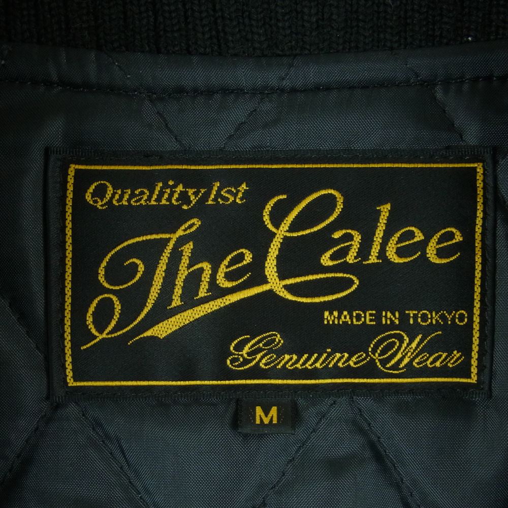 CALEE キャリー HICHOPPER13 ハイチョッパー13 ウール ファラオ ジャケット スタジャン ブラック系 M【中古】