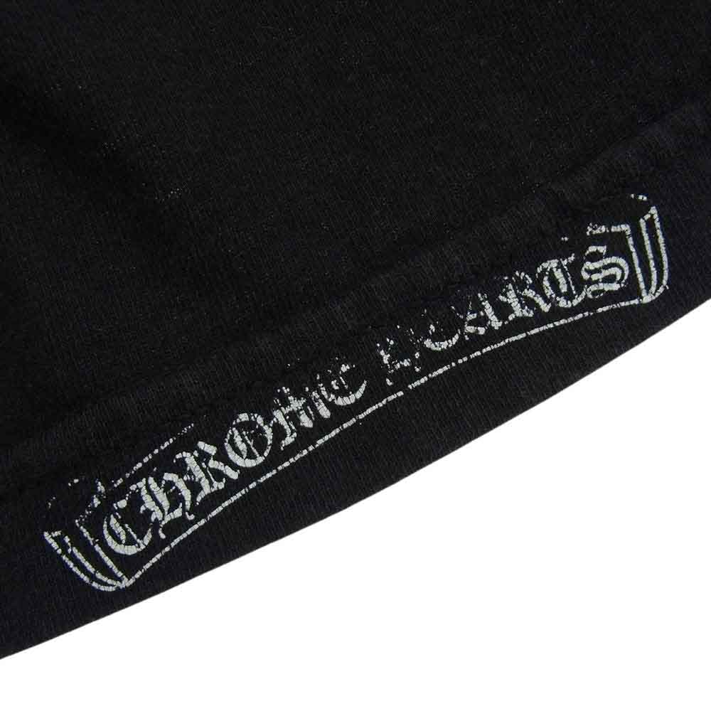 CHROME HEARTS クロムハーツ（原本無） セメタリークロス バックプリント ダガー ポケット付き 半袖 Tシャツ ブラック系 M【中古】