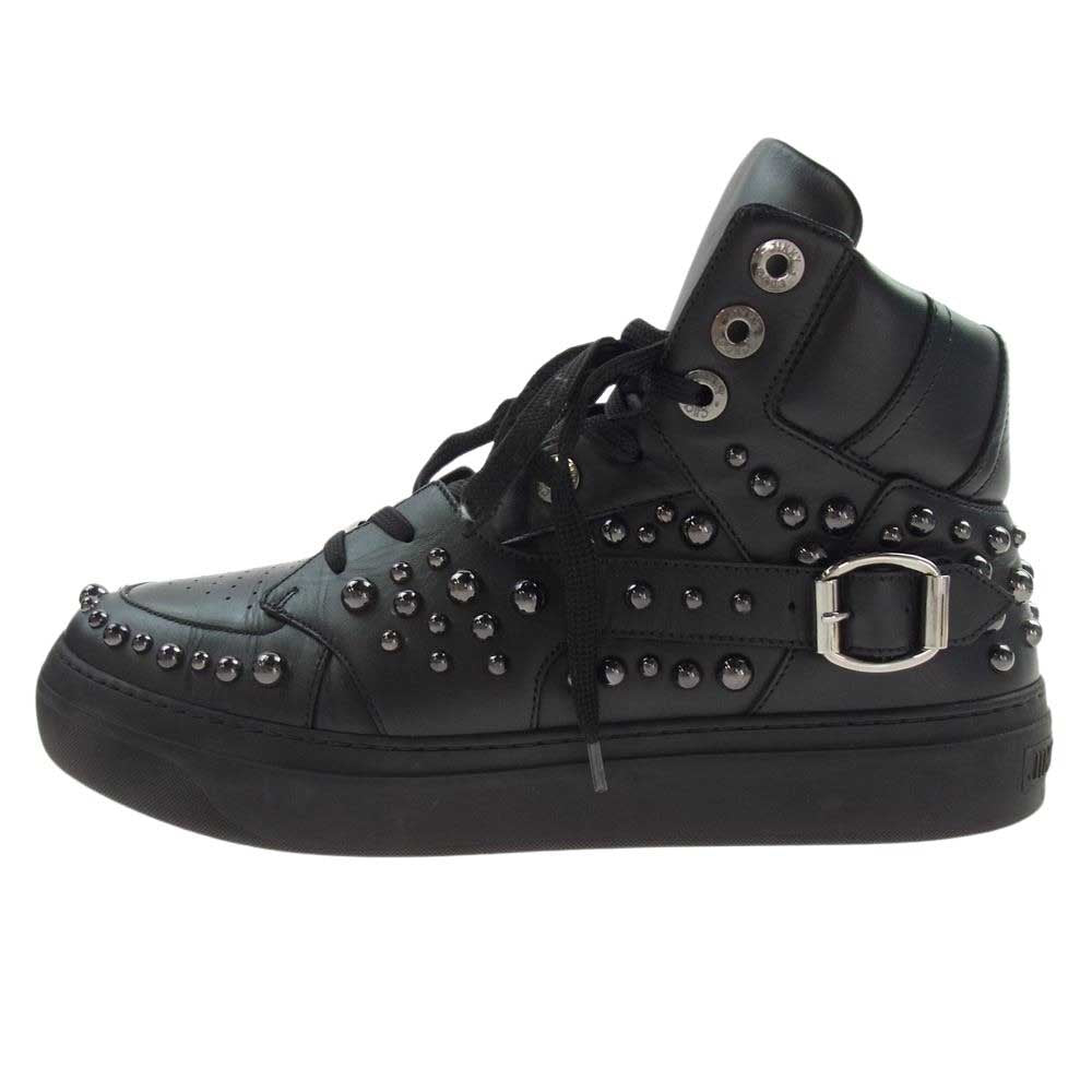 JIMMY CHOO ジミーチュウ RUBEN ルーベン スタッズ ベルト ハイカット