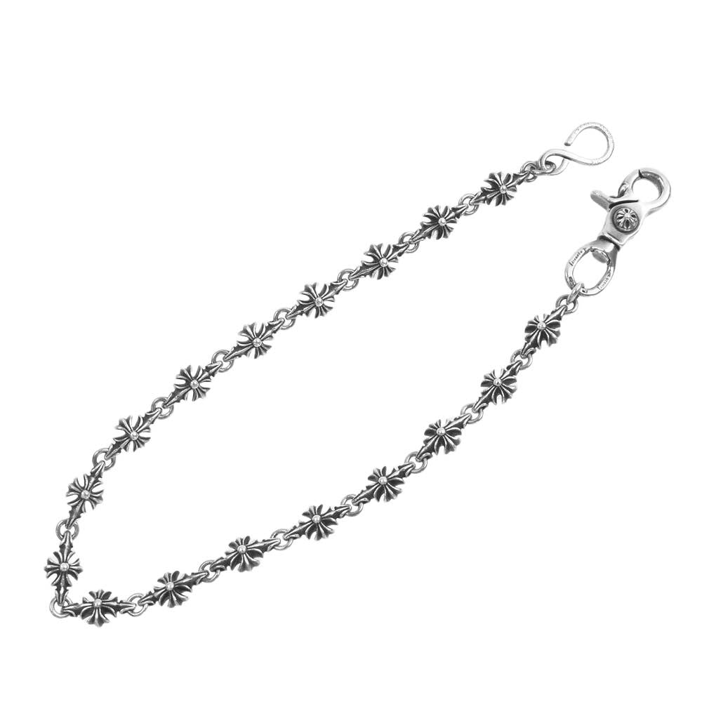 CHROME HEARTS クロムハーツ（原本無） 4C CROSS LONG 1クリップ カットアウ トCHプラス ロング ウォレットチェーン シルバー系【中古】