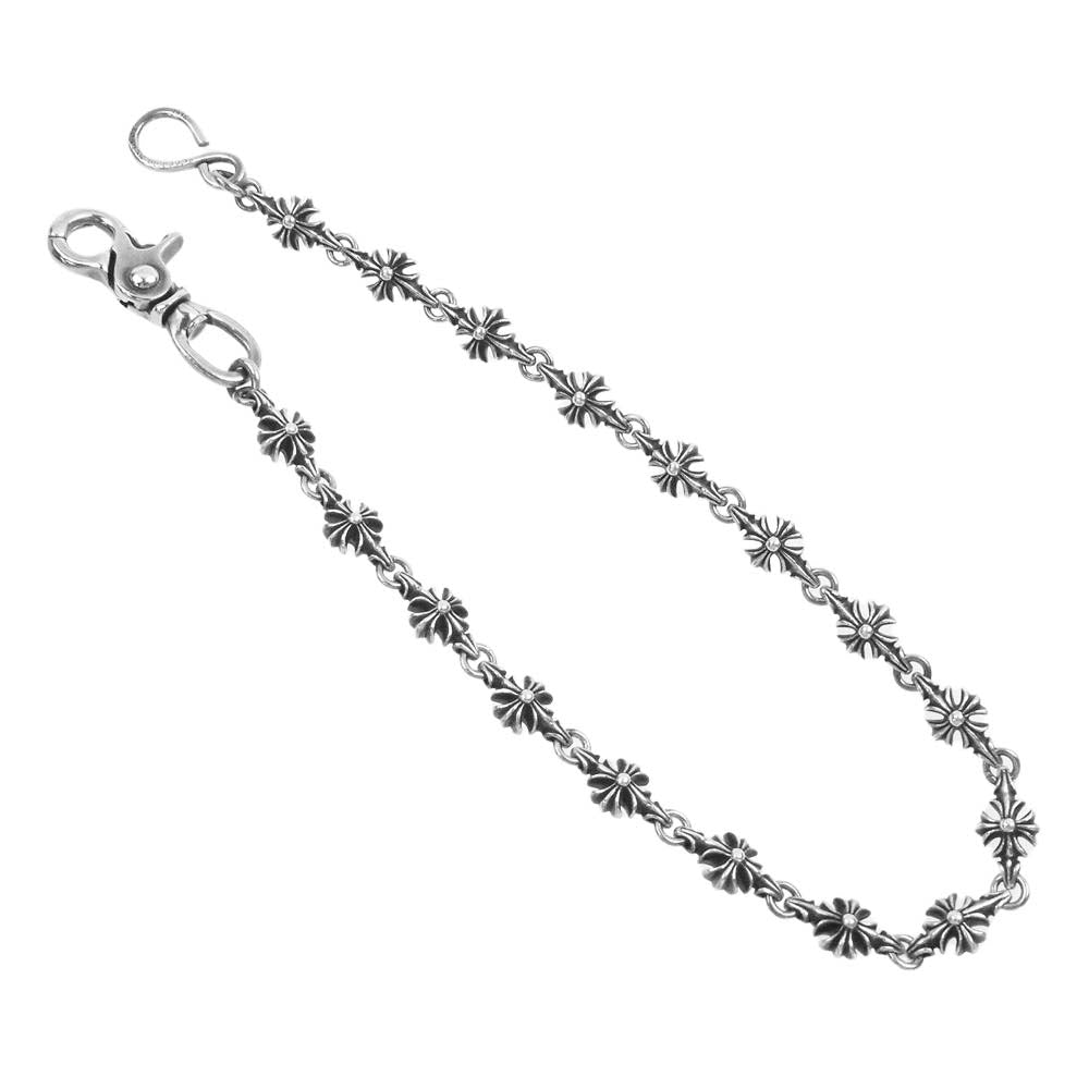 CHROME HEARTS クロムハーツ（原本無） 4C CROSS LONG 1クリップ カットアウ トCHプラス ロング ウォレットチェーン シルバー系【中古】