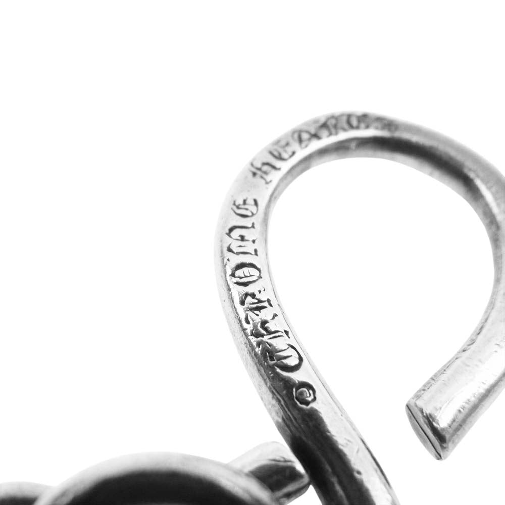 CHROME HEARTS クロムハーツ（原本無） 4C CROSS LONG 1クリップ カットアウ トCHプラス ロング ウォレットチェーン シルバー系【中古】
