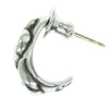 CHROME HEARTS クロムハーツ（原本無） CARVED TEARDROP カーブド ティアドロップ ピアス シルバー系【中古】