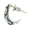 CHROME HEARTS クロムハーツ（原本無） CARVED TEARDROP カーブド ティアドロップ ピアス シルバー系【中古】