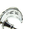 CHROME HEARTS クロムハーツ（原本無） CARVED TEARDROP カーブド ティアドロップ ピアス シルバー系【中古】