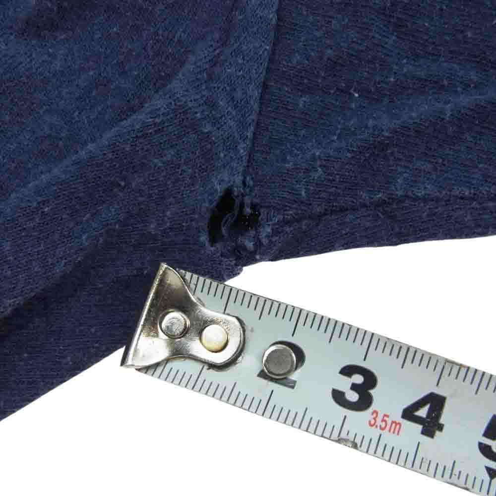 パウエル 90s USA製 ヴィンテージ PERALTA ペラルタ プリント 半袖 Tシャツ  ネイビー系 M【中古】