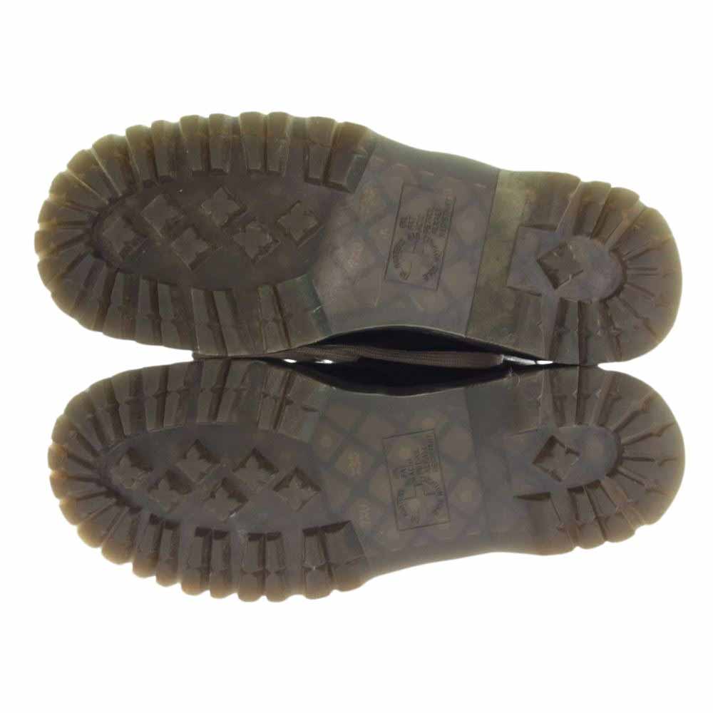 Rick Owens リックオウエンス 1918RO × Dr.Martens ドクターマーチン 18 HOLE BOOTS ロングレースアップ ブーツ ブラック系 EU42【中古】