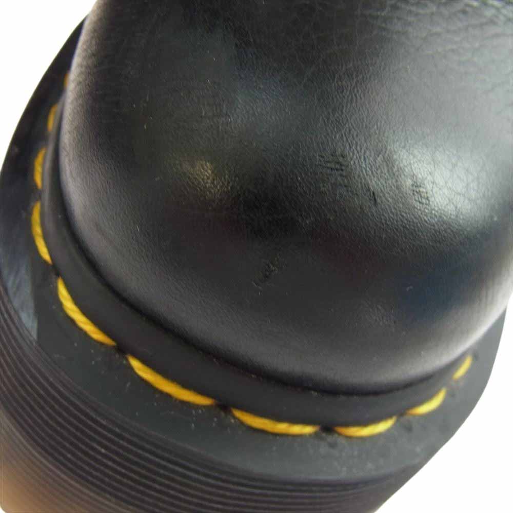 Rick Owens リックオウエンス 1918RO × Dr.Martens ドクターマーチン 18 HOLE BOOTS ロングレースアップ ブーツ ブラック系 EU42【中古】