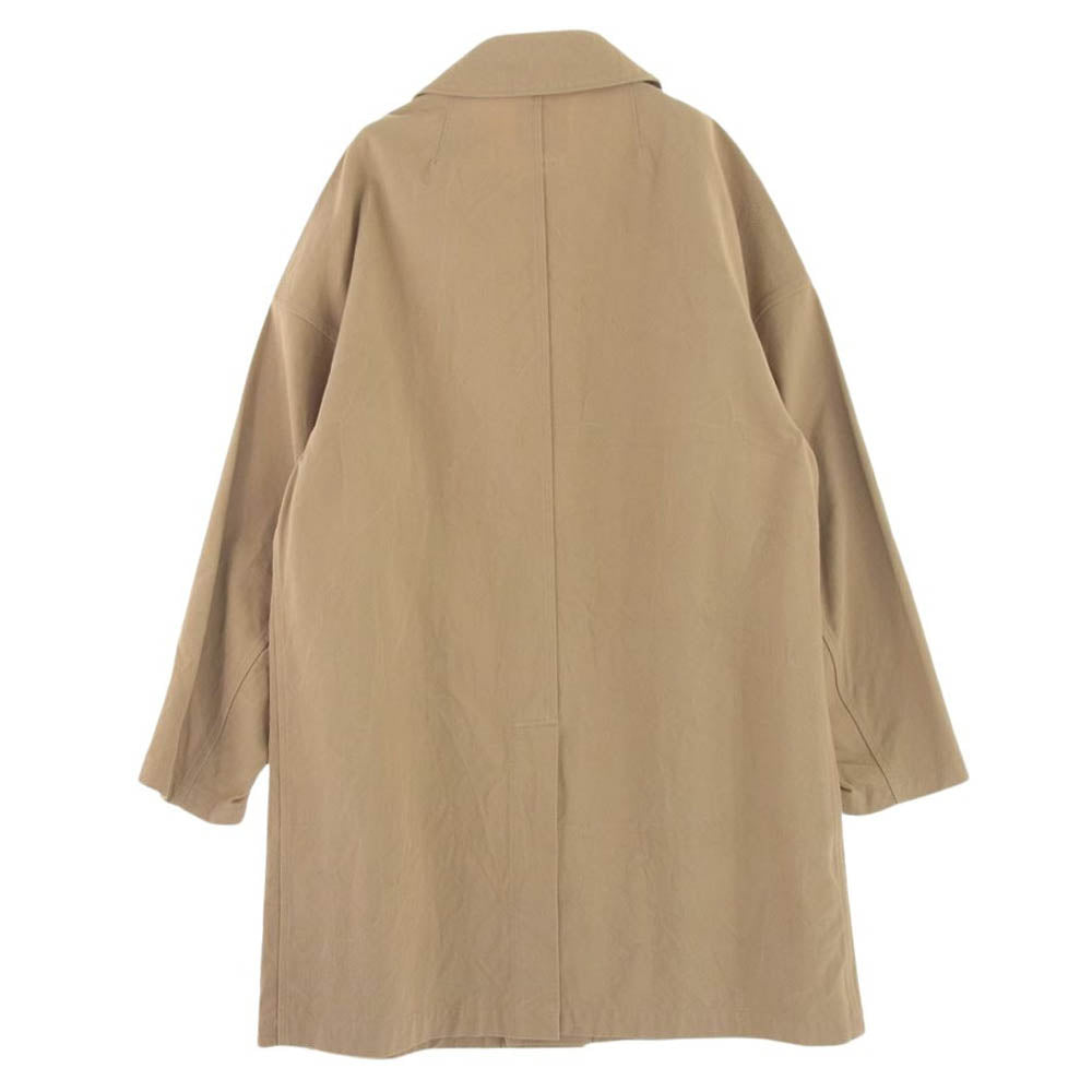 VISVIM ビズビム 21AW 0121205013030 VARJAK SHOP COAT BEIGE ヴァルジャック ショップ コート コットン ロングコート ベージュ系 3【中古】