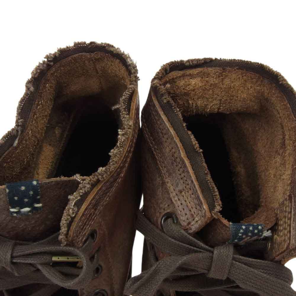 VISVIM ビズビム 22AW 0222902002002 ICT LAFAYETTE BOOTS 泥染め加工 ラファイエット ブーツ ブラウン系 M11【極上美品】【中古】