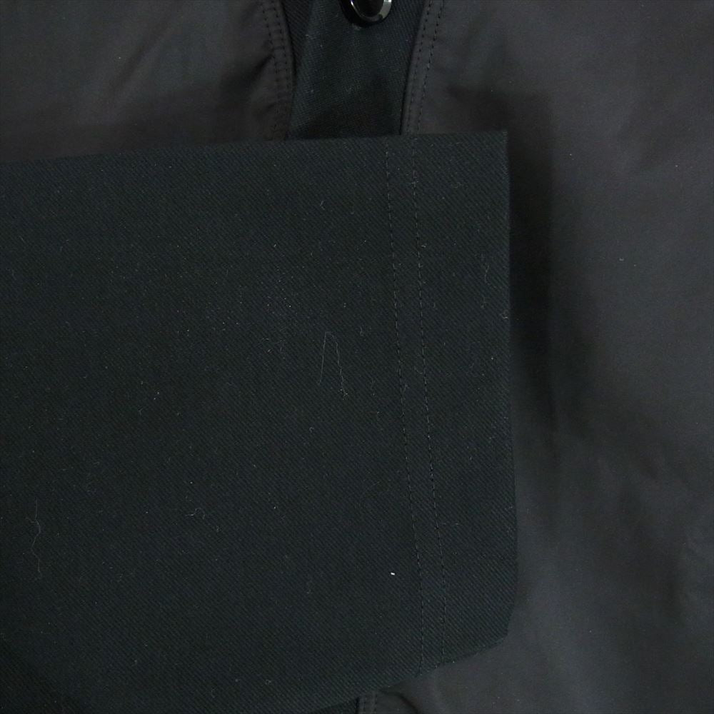 SOPHNET. ソフネット 22SS SOPH-220009 LIMONTA NYLON FRONT PANELED CARDIGAN リモンタナイロン フロントパネル切替 カーディガン ブラック系 XL【中古】