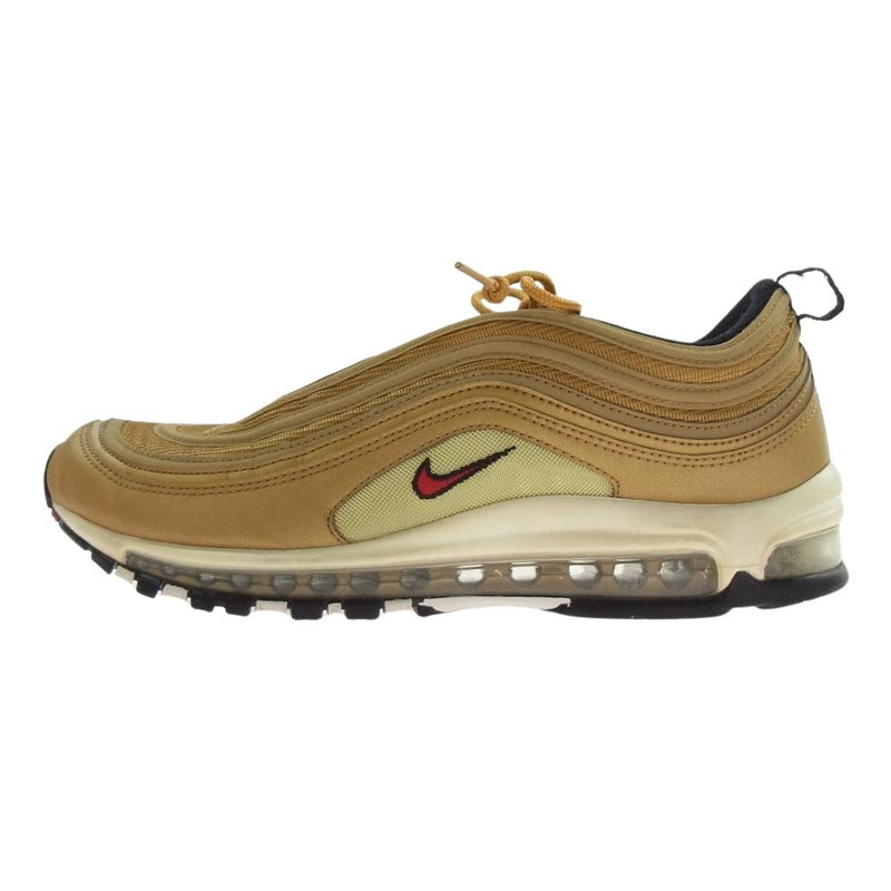 NIKE ナイキ 884421-700 AIR MAX 97 OG METALLIC GOLD エアマックス97 OG メタリックゴールド スニーカー ゴールド系 29.5cm【中古】