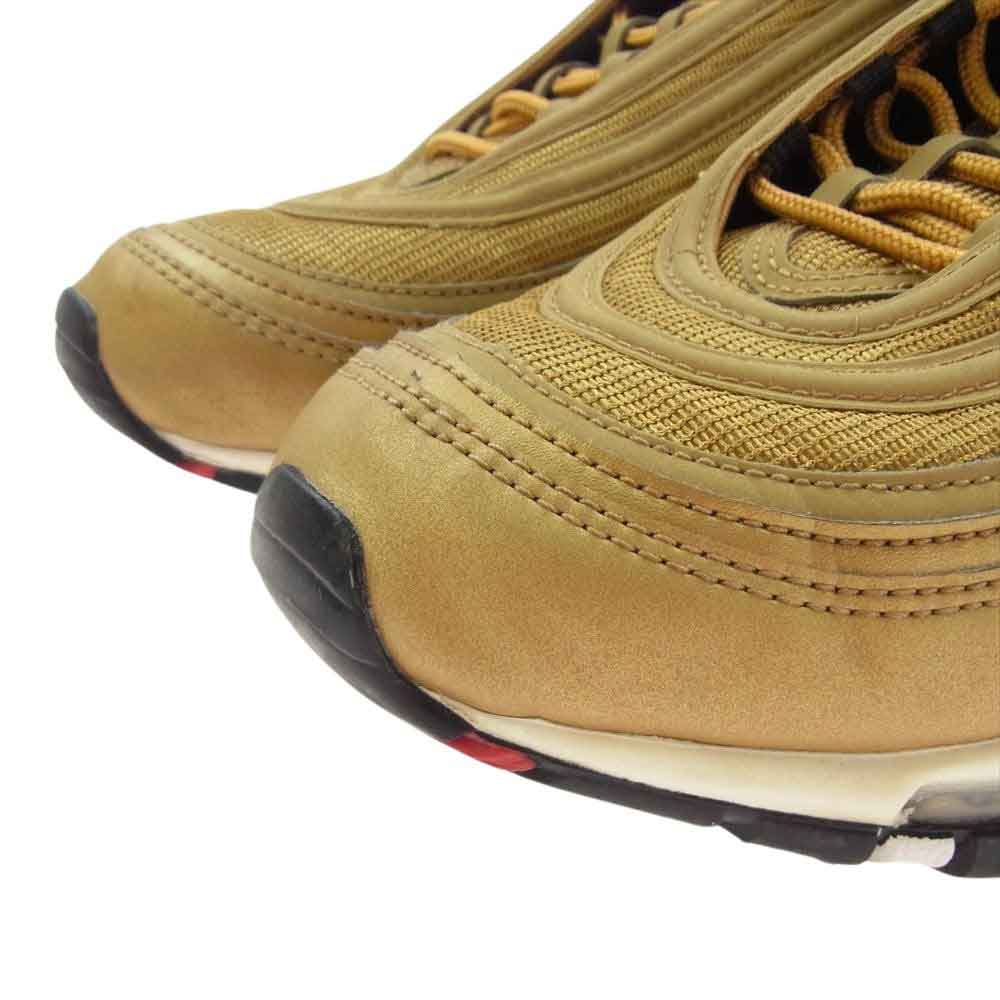 NIKE ナイキ 884421-700 AIR MAX 97 OG METALLIC GOLD エアマックス97 OG メタリックゴールド スニーカー ゴールド系 29.5cm【中古】