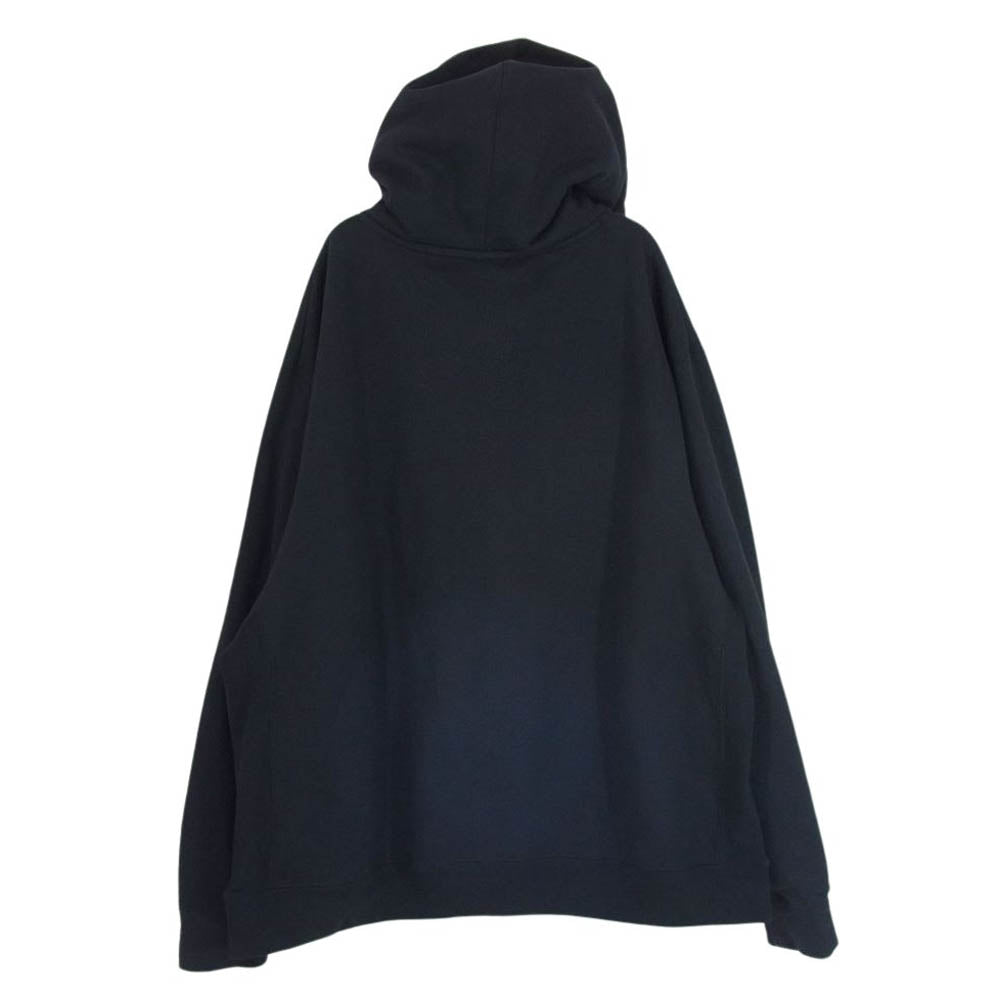 FRAGMENT DESIGN フラグメントデザイン DA2991-010 × JORDAN ジョーダン FLEECE PULLOVER IMAGE HOODY フリース プルオーバー パーカー ブラック系 XXL【中古】