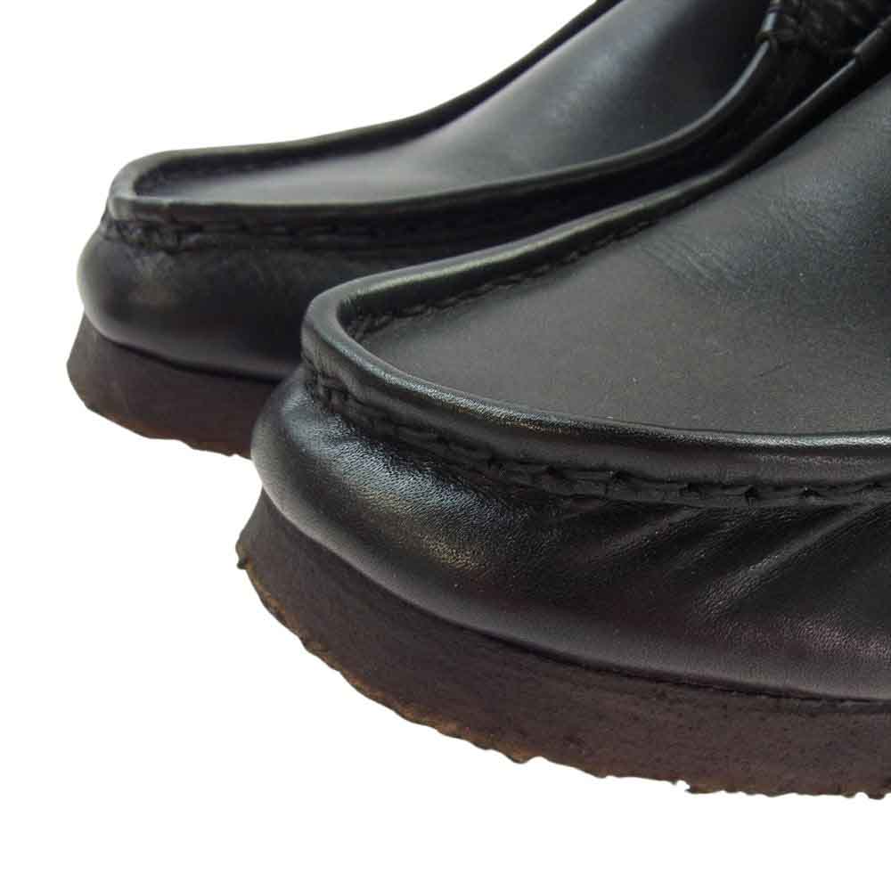 ストックナンバー 3ホール モカシン ブーツ ブラック系 27.5cm【中古】