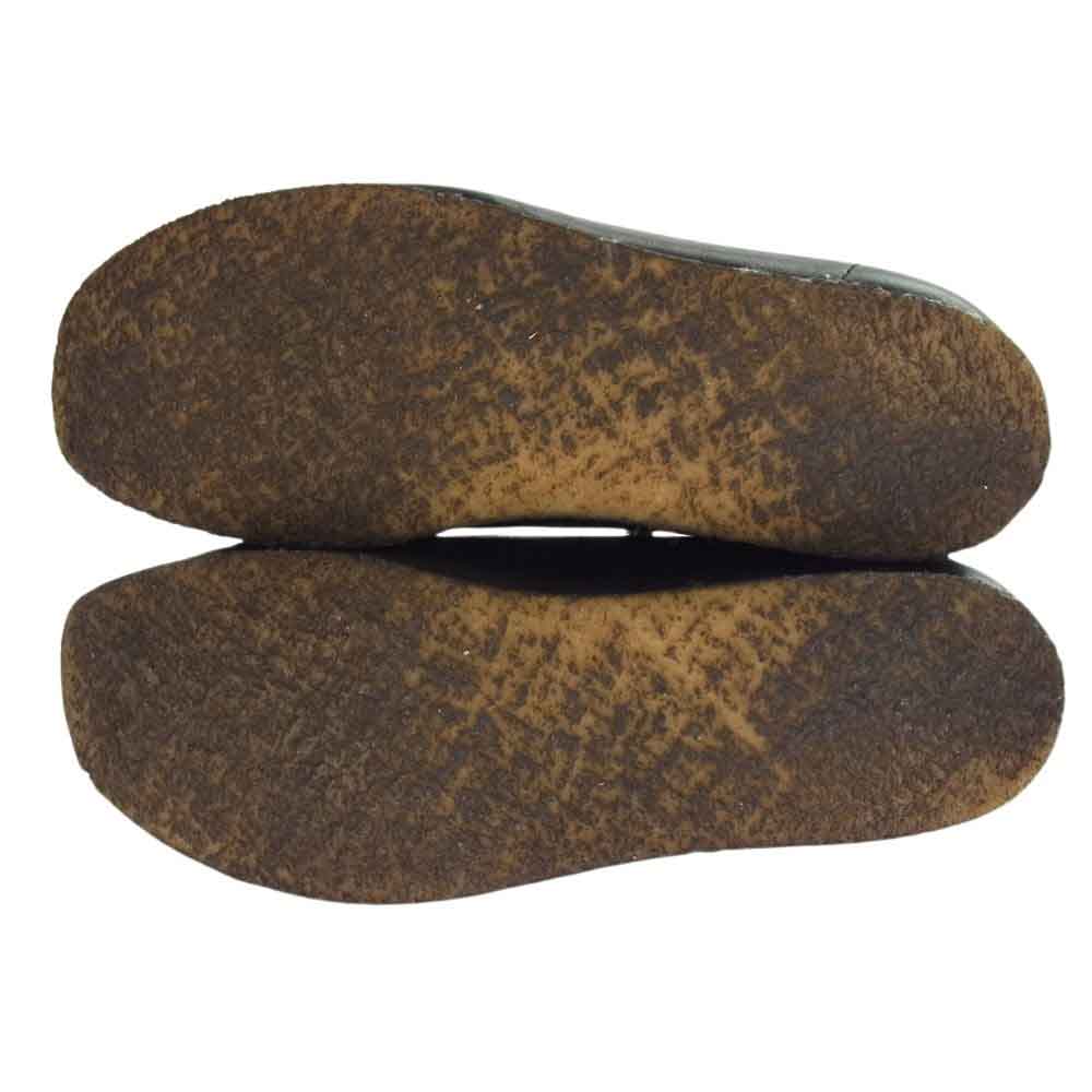 ストックナンバー 3ホール モカシン ブーツ ブラック系 27.5cm【中古】