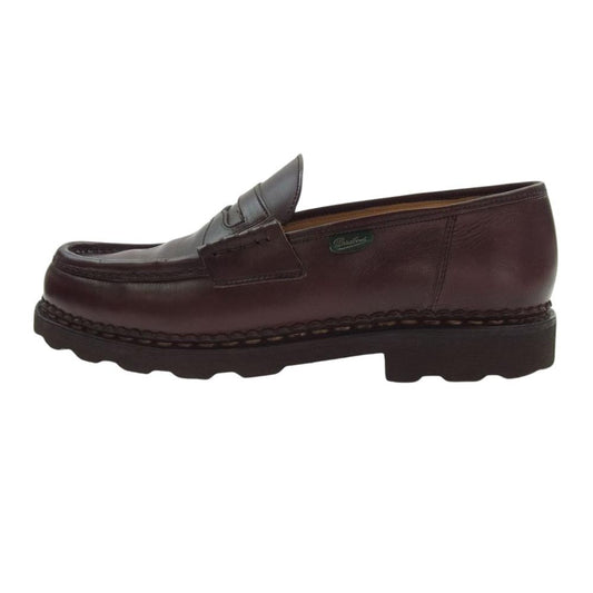 Paraboot パラブーツ 99413 REIMS MARCHE MARRON-LIS CAFE ランス カフェ ローファー ブラウン系 UK8【中古】