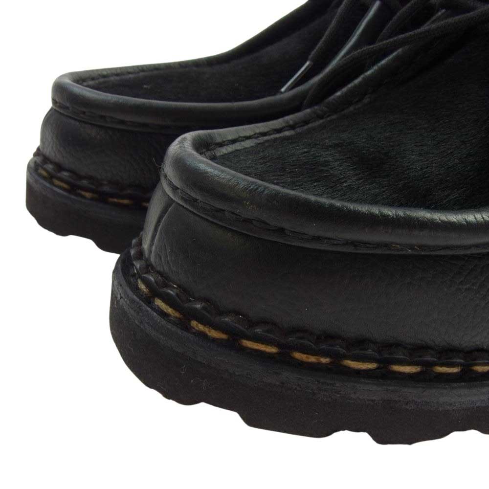 Paraboot パラブーツ 715720 MICHAEL MARCHE ミカエル ハラコ マルシェ ユナイテッドアローズ UNITED ARROWS 別注 チロリアンシューズ ブラック系 42【中古】