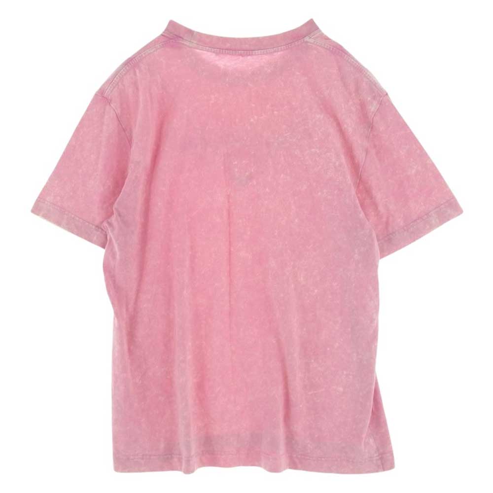 Alexander Wang アレキサンダーワン ロゴ刺繍 タイダイ染 半袖 Tシャツ ピンク系 M【中古】