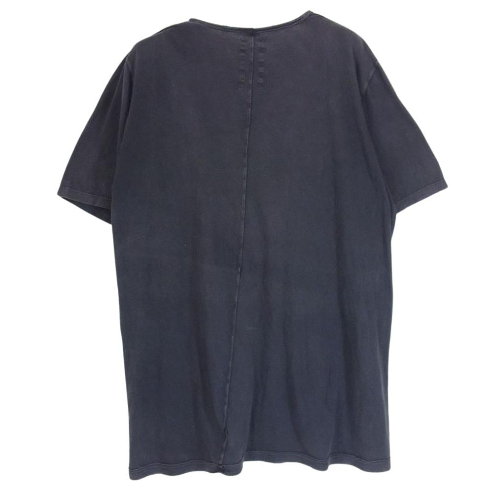 Rick Owens リックオウエンス DU7250 DRKSHDW ダークシャドウ SHORT LEVEL TEE 半袖 Tシャツ カットソー グレー系 XL【中古】
