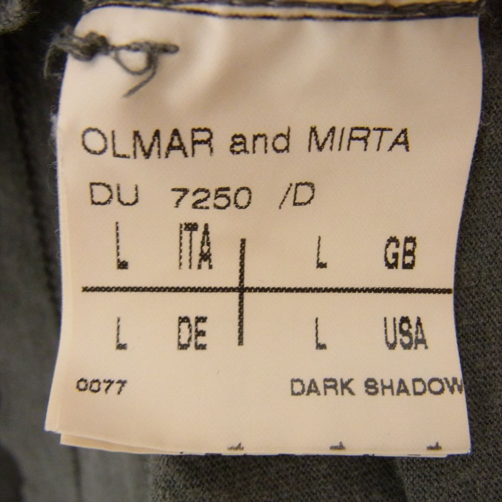 Rick Owens リックオウエンス DU7250 DRKSHDW ダークシャドウ PENTAGRAM ペンタグラム 五芒星 ステッチデザイン 半袖 Tシャツ カットソー グレー系 L【中古】
