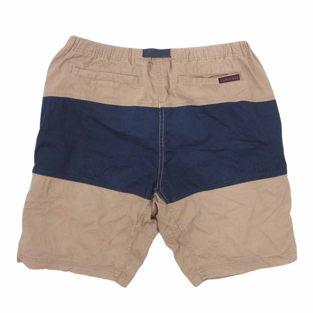 Gramicci グラミチ GMP-14S101 × BEAMS ビームス 別注 ライン ショーツ ベージュ系 M【中古】