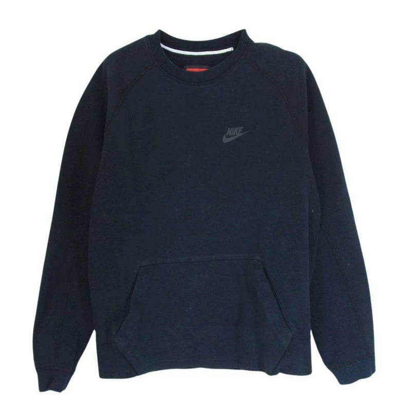 NIKE ナイキ 545164-012 TECH FLEECE 1.0 CREW テック フリースクルーネック スウェット ブラック系 S【中古】