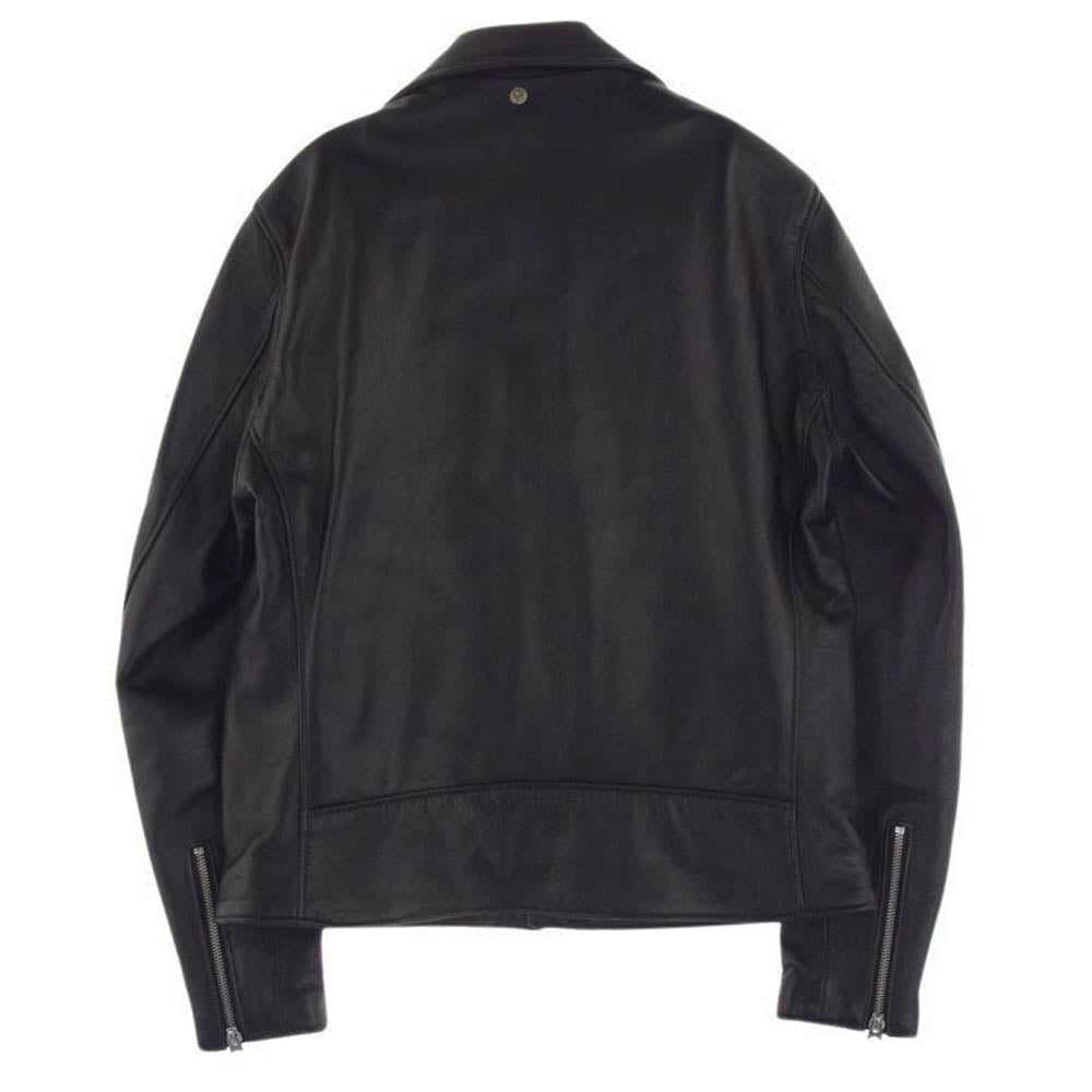 schott ショット 228US LAMB RIDERS JACKET ラム ダブルライダース ジャケット ブラック系 40【新古品】【未使用】【中古】