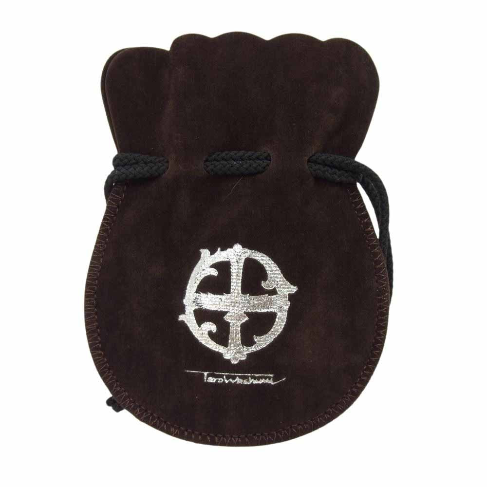 TARO WASHIMI ワシミタロウ 鷲見太郎 W-1TMC-K-C01 販売証明書付属 thunder hook medicine wheel chain K18 eagle metal サンダー フック メディスン ホイール チェーン ネックレス シルバー系【美品】【中古】