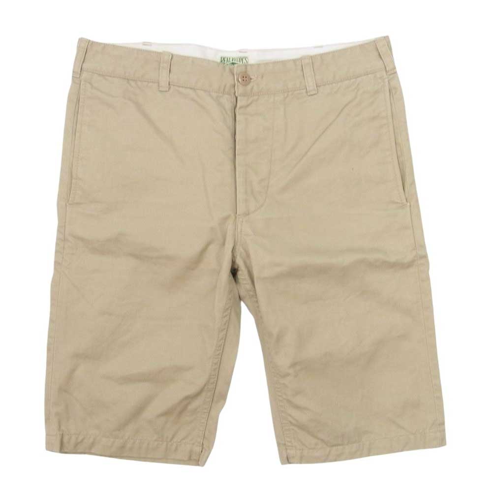 The REAL McCOY'S ザリアルマッコイズ MP14011 COTTON SHORTS コットン チノ ショート パンツ ベージュ系 サイズ表記無【中古】