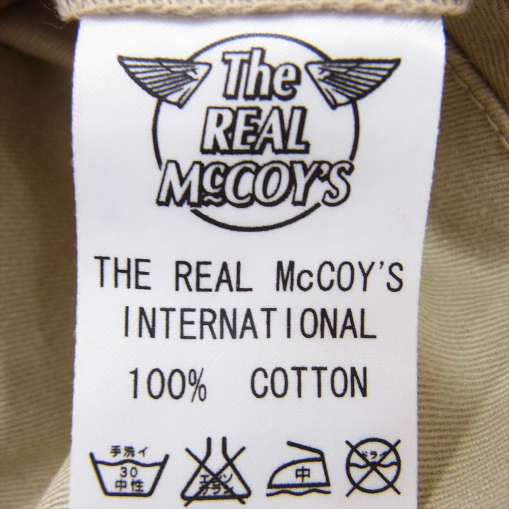 The REAL McCOY'S ザリアルマッコイズ MP14011 COTTON SHORTS コットン チノ ショート パンツ ベージュ系 サイズ表記無【中古】