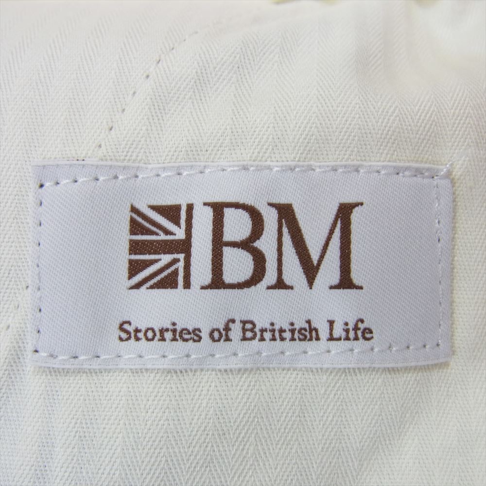 ブリティッシュメイド  オフィサーパンツ ポーツマス パンツ ベージュ系 M【美品】【中古】