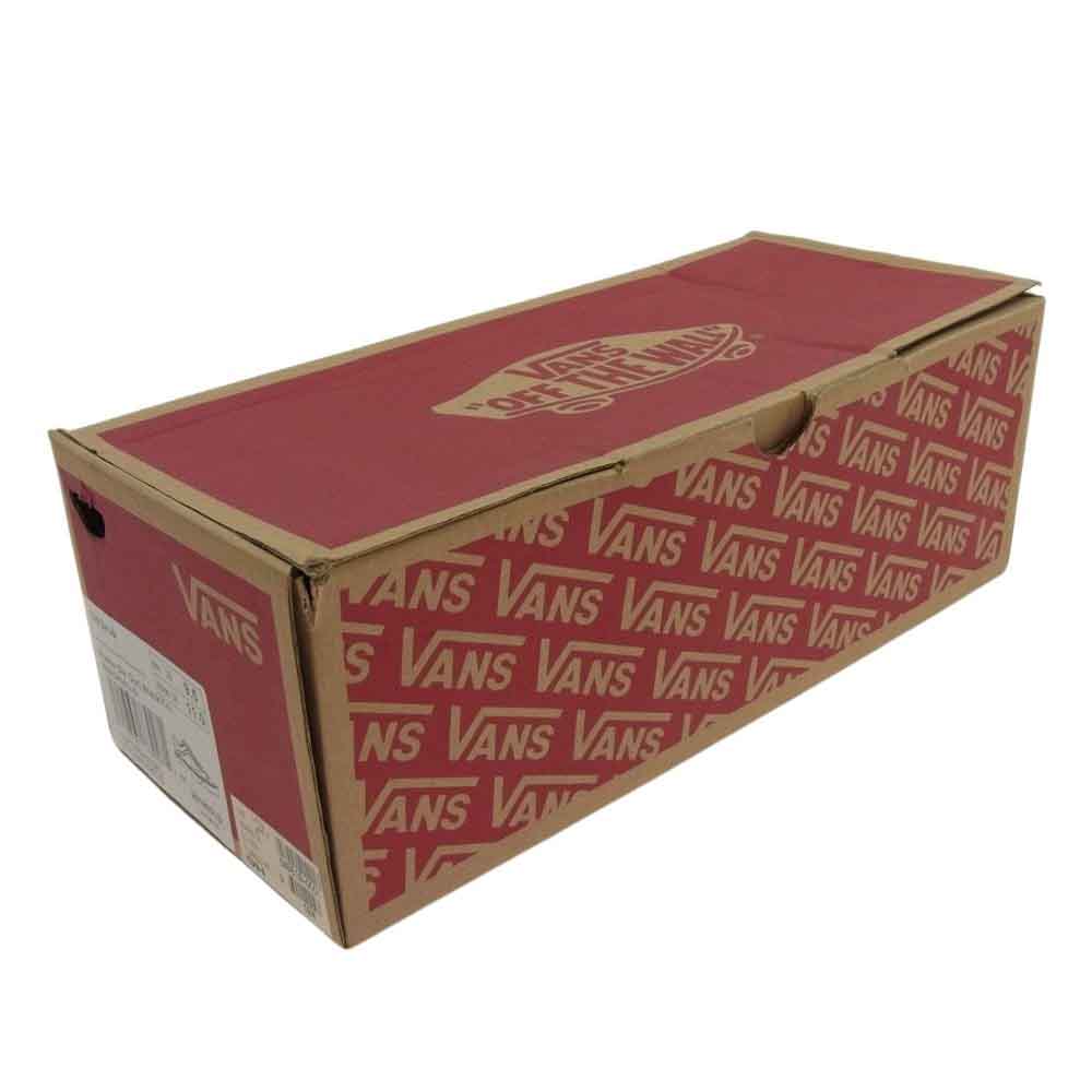 VANS バンズ Old Skool Flame Cut Out ファイヤーパターン ソール スニーカー ブラック系 27.5cm【中古】