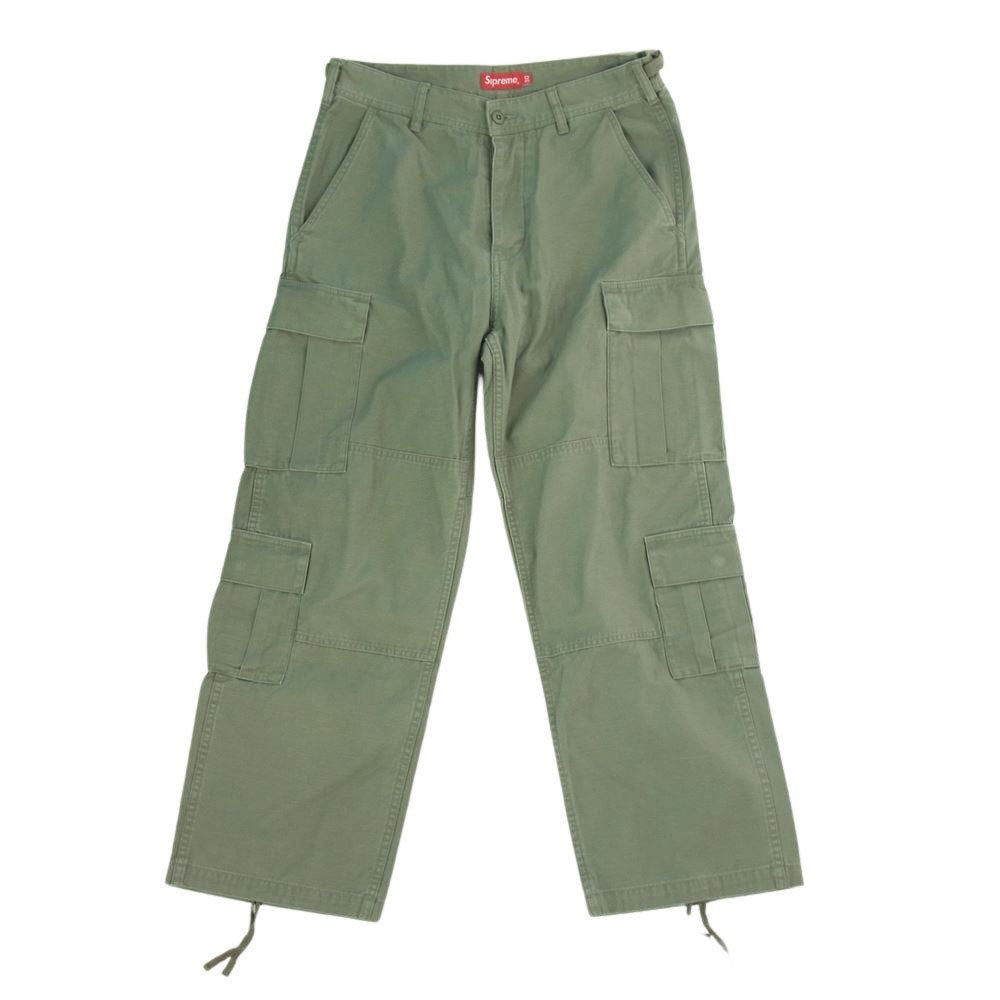 Supreme シュプリーム 23SS CARGO PANT #A カーゴ パンツ カーキ系 30【中古】