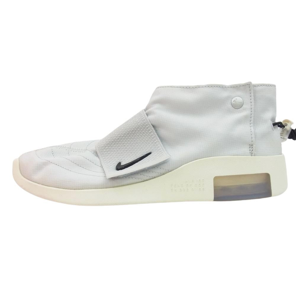 NIKE ナイキ × Fear Of God フィアオブゴッド AT8086-001 Air Moccasin Pure Platinum モック ピュア プラチナム スニーカー ライトグレー系 27cm【中古】