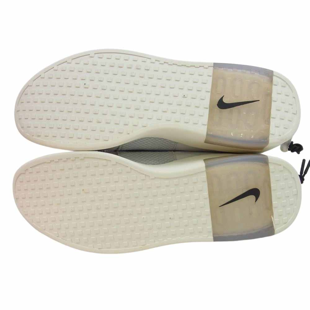 NIKE ナイキ × Fear Of God フィアオブゴッド AT8086-001 Air Moccasin Pure Platinum モック ピュア プラチナム スニーカー ライトグレー系 27cm【中古】