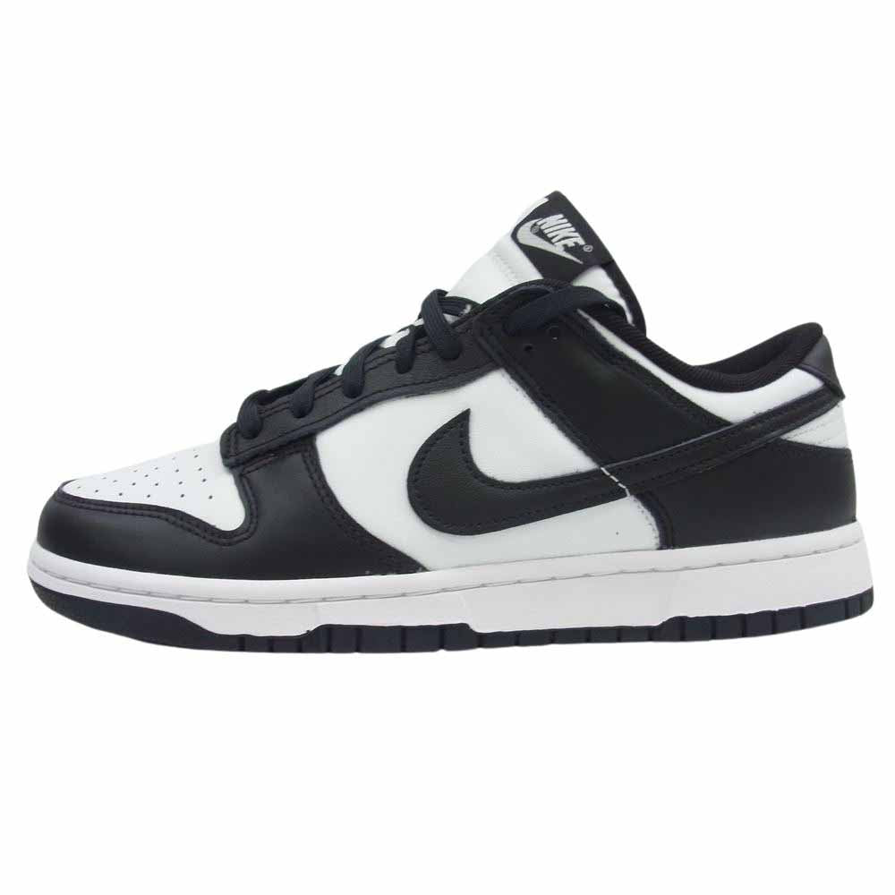 NIKE ナイキ DD1391-100 Dunk Low ダンク ロー Retro White Black レトロ ホワイト ブラック パンダダンク スニーカー ホワイト系 ブラック系 27cm【極上美品】【中古】