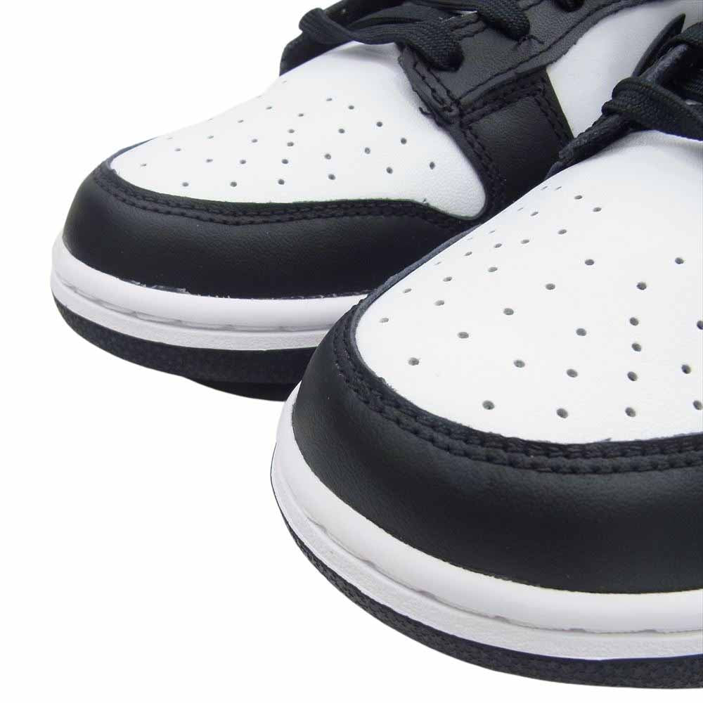 NIKE ナイキ DD1391-100 Dunk Low ダンク ロー Retro White Black レトロ ホワイト ブラック パンダダンク スニーカー ホワイト系 ブラック系 27cm【極上美品】【中古】